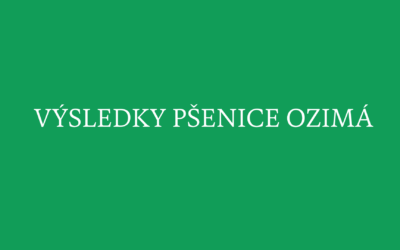 VÝSLEDKY PŠENICE OZIMÁ 2025